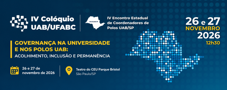 4º Colóquio UAB/UFABC