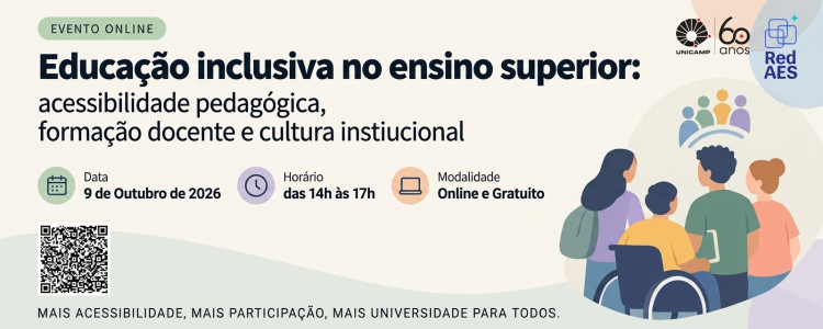 Webinar: Educação inclusiva no ensino superior